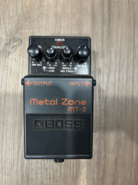 Boss Metal Zone Mt-2