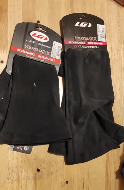 Louis Garneau Heatmaxx Knee warmers size small and XL, View more