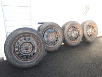 Dunlop Winter tires 16" (205/60R16), rim mounted - 5x114