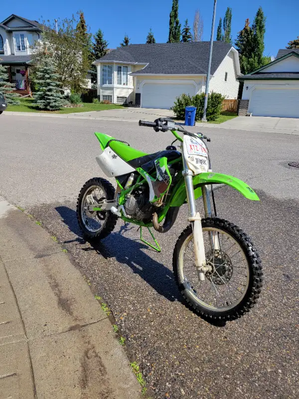 Kawasaki Motocross Dirt Bike for Sale (100cc). in Dirt Bikes & Motocross in Calgary - Image 7