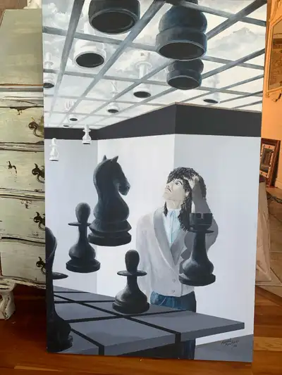 Original painting by Marcel Boudreau, NB artist, View more