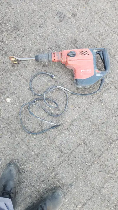 hilti te 70 hammer drill chissell /concrete bit 645 ,cash$, View more