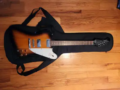 SUPERB Epiphone Firebird with gigbag! FREE SHIPPING!, View more