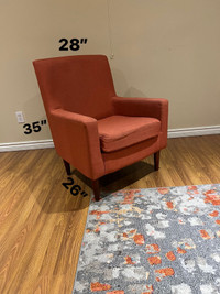 Orange Accent chair 
