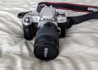 Nikon F80 SLR Film Camera with Nikkor 28-80 AF D Lens and Case