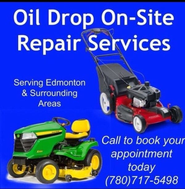 On site lawnmower  repairs and tune ups 90$ and  hidden charges in Other in Edmonton