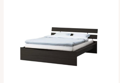 IKEA QUEEN BED FRAME AND MATRESS, View more