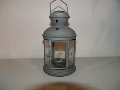 Lanterne décorative vintage antique en métal galvanisé, View more