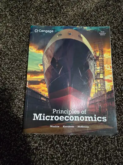 As pictured, "Principles of macroeconomics" textbook. Selling $25. Please call, text, or email if in...