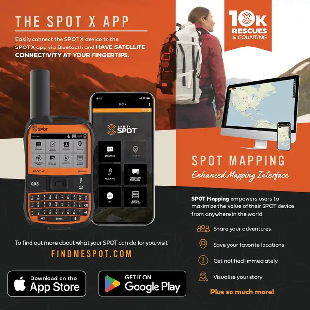 Spot X with Bluetooth 2-Way Satellite Messenger547962559787192322