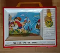 Vintage Fisher Price 2009 Mattel Giant Screen Music Box TV