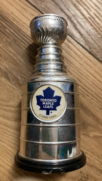 TORONTO MAPLE LEAFS LABATT NHL HOCKEY MINI STANLEY CUP