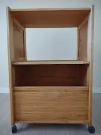 Storage cupboard on wheels