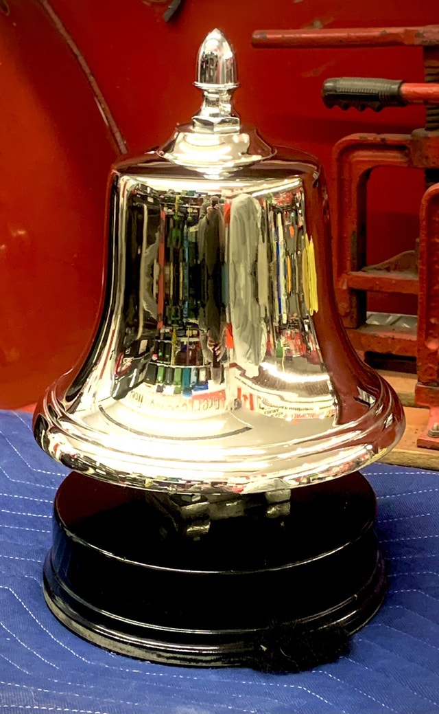 Antique Ceremonial Fire Truck Bell Arts & Collectibles Lethbridge