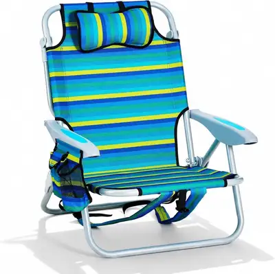 Foldable Backpack Beach Chair, View more