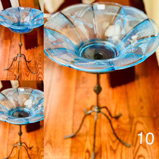 Glass Birdfeeders & candle holders in Outdoor Décor in Thunder Bay - Image 3