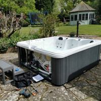 Hot tub service and relocation 