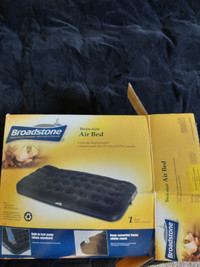 Broadstone Twin Air Mattress with built-in foot pump