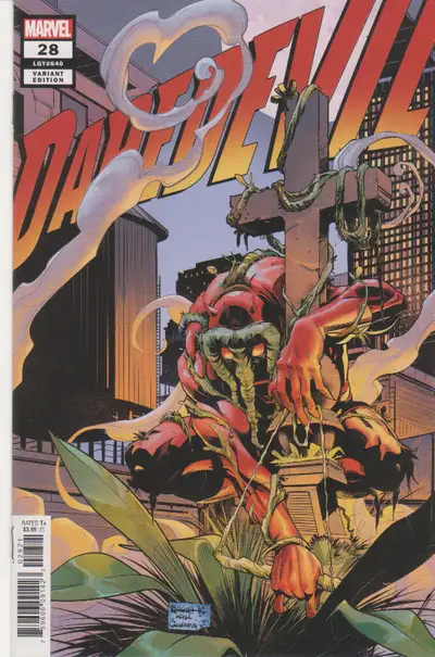 Ray-Anthony Height Daredevil-Thing Variant Cover. Written by Chip Zdarsky. Art by Marco Checchetto....