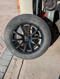 18" Michelin X-Ice winter tires w alloy wheels Toyota Highlander
