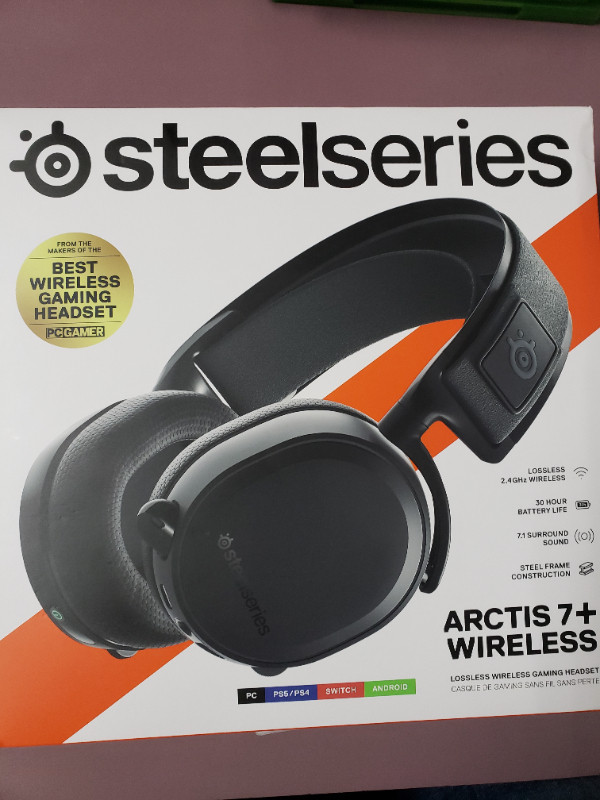 Steelseries - Arctis 7+ Wireless in Speakers, Headsets & Mics in Cole Harbour