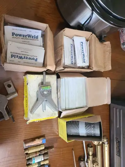 Welding supplies Toolbox $250 OBO, View more