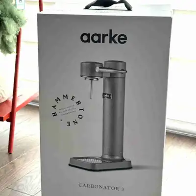New Aarke Carbonator 3 limited edition silver , View more