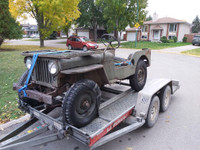 M38 army jeep parts wanted