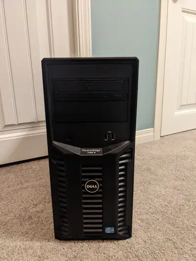 Dell Poweredge T110 Server - Xeon, 16GB RAM, 4 X 500GB Drive, View more
