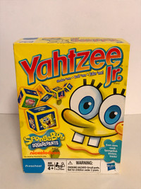 Yahtzee Jr. SpongeBob SquarePants