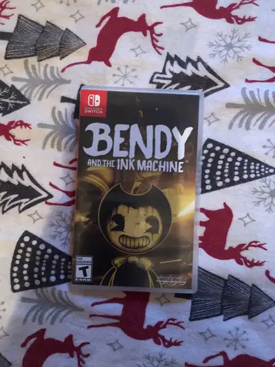 Only bendy and the ink machine comes with a game case the rest just come with game card message with...