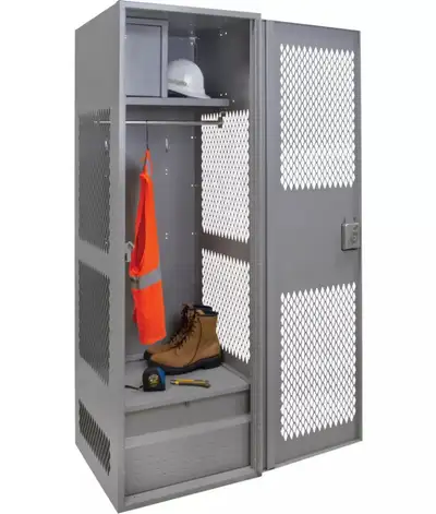 GEAR LOCKERS, VENTED STORAGE LOCKERS, EQUIPMENT LOCKERS ON SALE., View more