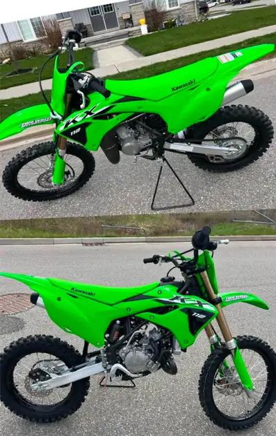 I am looking to sell my brand new 2024 Kawasaki KX112 2 stroke dirt bike, it’s brand new not even 3...