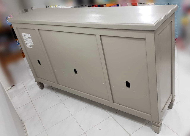 4 Door 3 Drawer Console  in Hutches & Display Cabinets in City of Toronto - Image 4