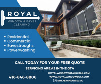 ROYAL WINDOW CLEANING RESIDENTIAL & COMMERCIAL