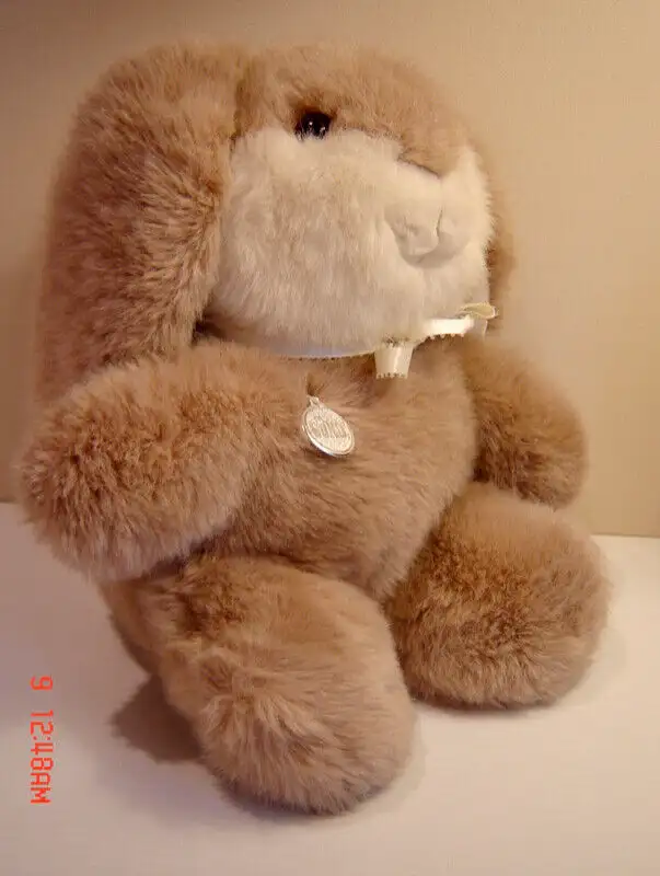 Vintage 1982 Gund Classic Platinum Edition Floppy Eared Bunny63013092354051121