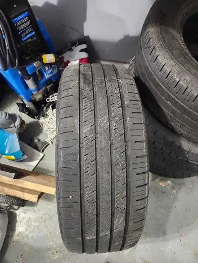 Set of 4 265 60 18 tires all season in decent shape all 4 are even wear a great deal at 80 bucks cal...