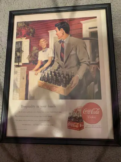 Vintage Coca Cola Ad, View more