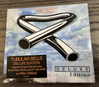 Tubular Bells Deluxe Edition Mike Oldfield 2xCD DVD multichannel