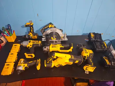 good condition dewalt tools, View more