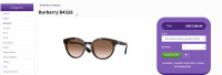 Womens Burberry Sunglasses Brand New Brown B4326