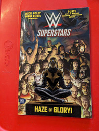 WWE superstars Haze of Glory graphic novel