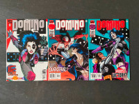 Domino # 1-3 (COMPLETE 1997 Marvel Comics Limited Series)