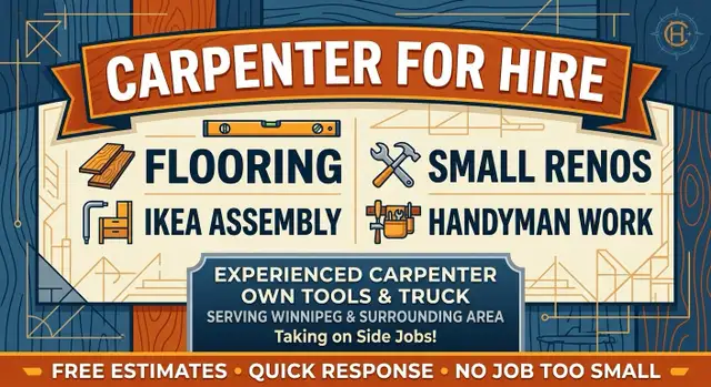 Carpenter for Hire