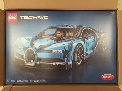 Get ready to build the iconic Lego Technic Bugatti Chiron, brand new in box and factory sealed, stil...