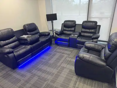 3PC Recliner Lounge Set – New Stock | Free Delivery Deal, View more