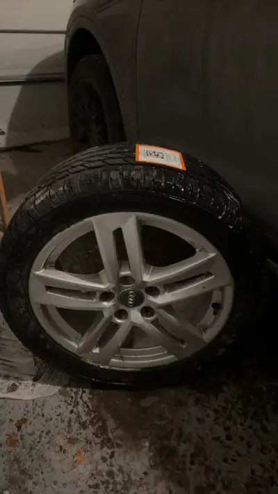 4 Yoko observe garit kx winter tires with Audi rims. 235/45 R17 and dot N30L. Rims or tires can be s...