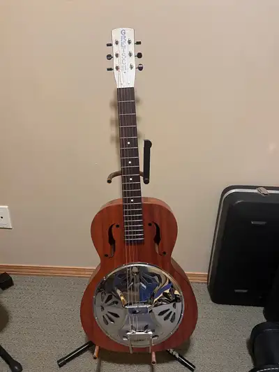 Gretsch Boxcar round neck resonator guitar, View more