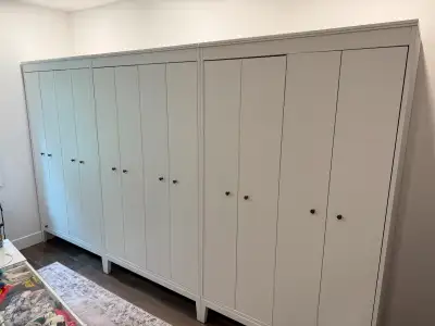 Armoire-Penderie Ikea Idanas Blanc - Qté: 3 - $ 495 chacun, View more