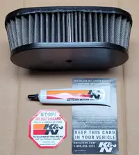 K&N airfilter for XR650L